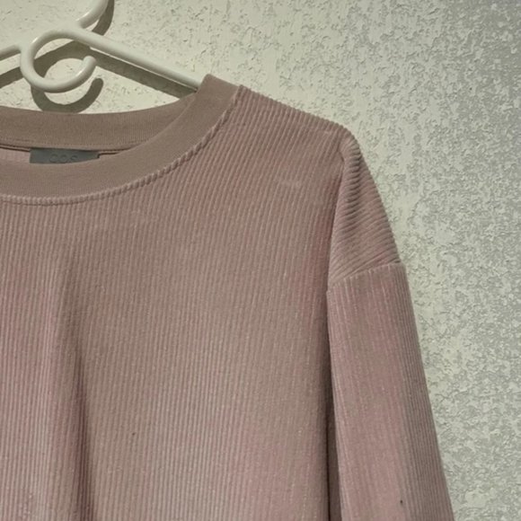 Cos corduroy pink sweatshirt - Picture 3 of 5